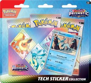 Pokémon TCG Prismatic Evolutions Tech Sticker Glaceon