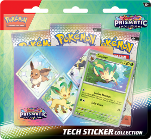 Pokémon TCG Prismatic Evolutions Tech Sticker Leafeon