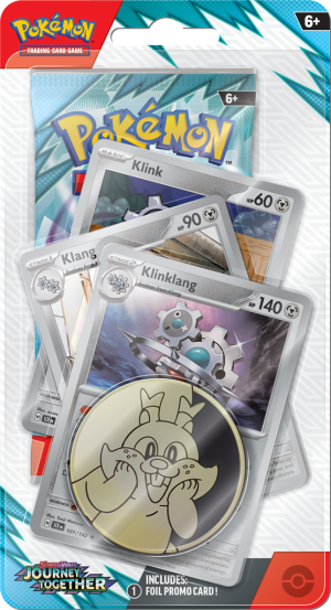 Pokémon TCG Journey Together Premium Checklane Klinklang
