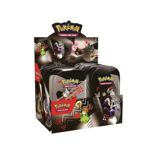 Pokémon TCG Black Bolt & White Flare Mini Tin Display